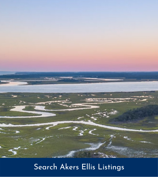 Aerial view of Kiawah Island