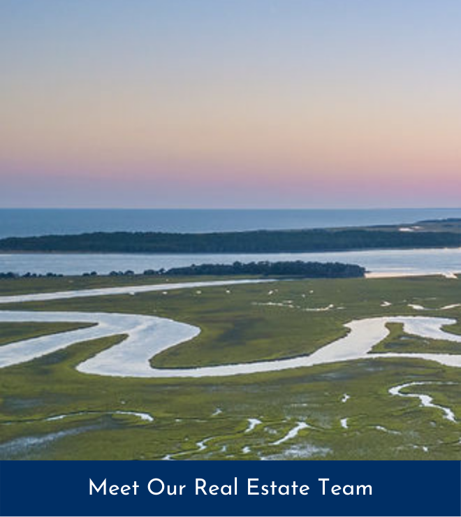 Aerial view of Kiawah Island