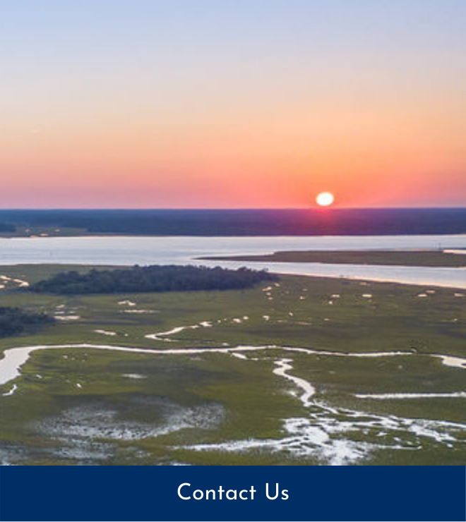 Aerial view of Kiawah Island